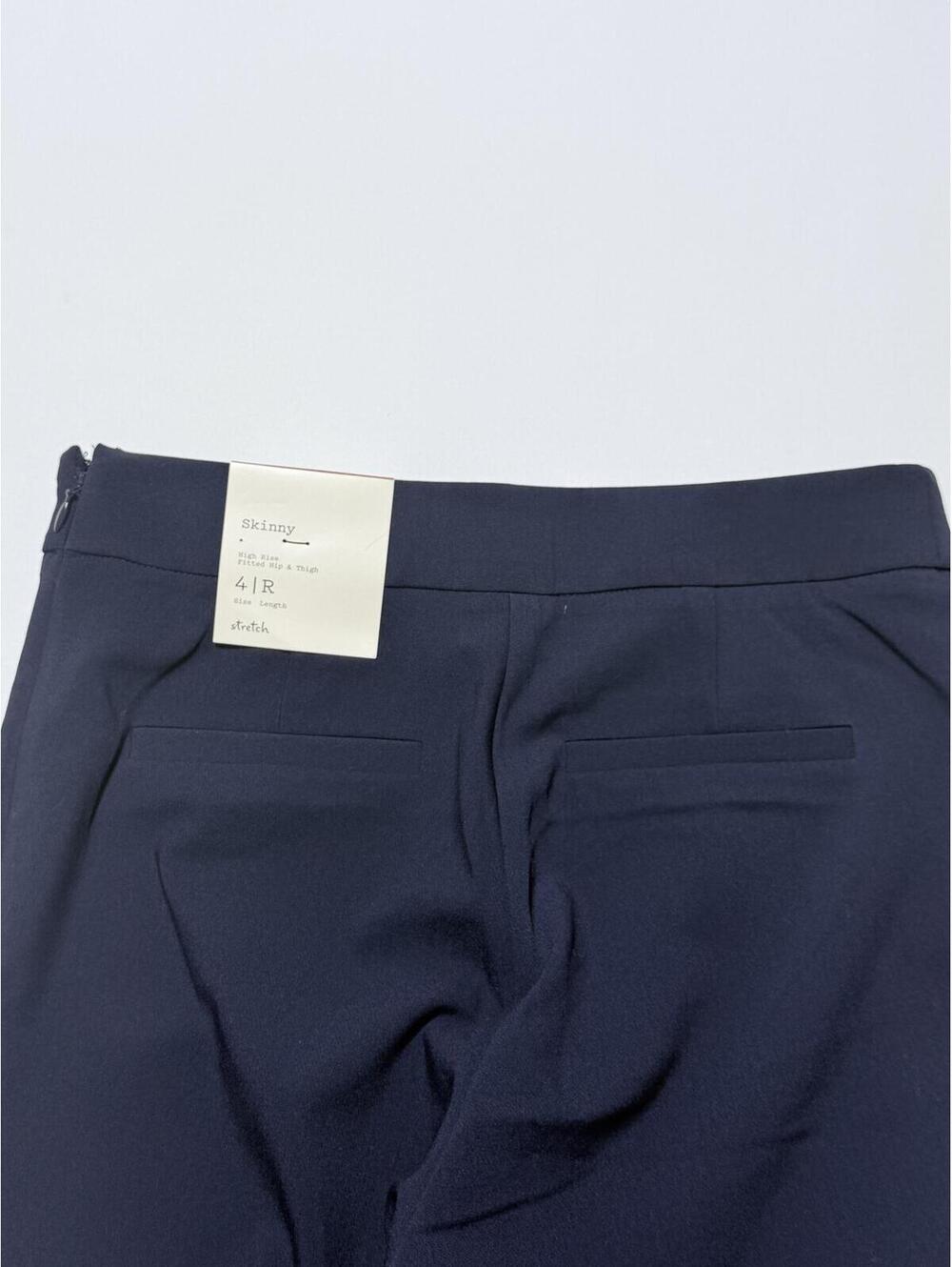 a new day Women's Navy Skinny Dress Pants Size 4R